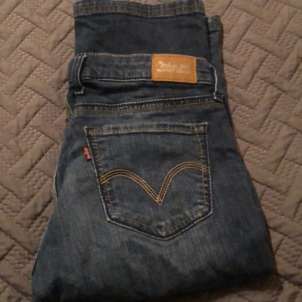 Levi cropped jeans